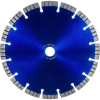 Диск алмазный турбосегментный FB/Z по железобетону 230D-2.4T-12W-16S-22.2 MESSER 01-16-231