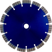 Диск алмазный турбосегментный FB/ZZ по железобетону 230D-2.4T-15W-15S-22.2 MESSER 01-16-232