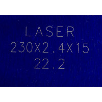 Диск алмазный турбосегментный FB/ZZ по железобетону 230D-2.4T-15W-15S-22.2 MESSER 01-16-232