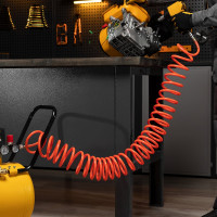 Шланг спиральный воздушный (8х12 мм; 10 м; 18 бар) STELS 57015