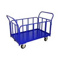 Платформенная тележка с трубчатыми бортами RUSKLAD ТБ 5, 700x1200 мм, d160 мм ТБ 5 160
