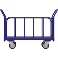 Платформенная тележка с трубчатыми бортами RUSKLAD ТБ 7, 800x1400 мм, d200 мм ТБ 7 200