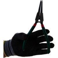 Прямой съемник внешних стопорных колец 180мм Hans 1851-7