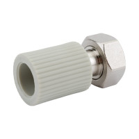 Муфта, сварка-В 20х3/4 с накидной гайкой и вварным латунным патрубком FV-Plast 223021