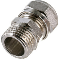 Обжимная муфта - Н 16х1/2 никелированная Uni-Fitt 662N6200