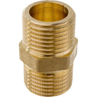 Удлиненный ниппель 1/2 латунный Uni-Fitt 601G2200