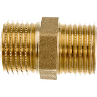 Удлиненный ниппель 1/2 латунный Uni-Fitt 601G2200