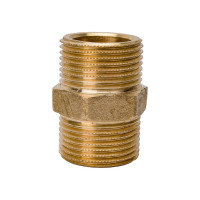 Удлиненный ниппель 3/4 латунный Uni-Fitt 601G3300