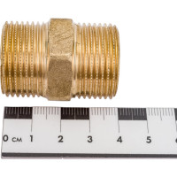 Удлиненный ниппель 3/4 латунный Uni-Fitt 601G3300