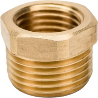 Футорка НВ 3/8x1/4 латунная Uni-Fitt 604G1000