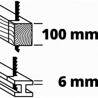 Аккумуляторная сабельная пила Einhell PXC TE-AP 18 Li-Solo 4326300