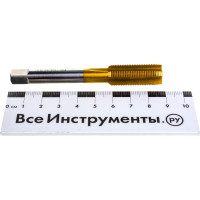 Метчик M13x1 HSS M2 TiN прямой компл. ПрофОснастка №168 арт. 50311038