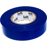Изолента ПВХ 19мм, 20м, синяя IEK ИЭК UIZ-20-10-K07