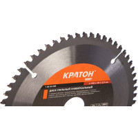Диск пильный универсальный Кратон HOBBY 190x1,8x2,5x60Tх30 1 06 04 009