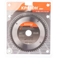 Диск пильный универсальный Кратон HOBBY 190x1,8x2,5x60Tх30 1 06 04 009