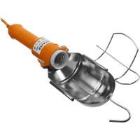 Переносной светильник открытого типа с выключателем 60Вт, 220В, 5м STAYER MASTER 56061