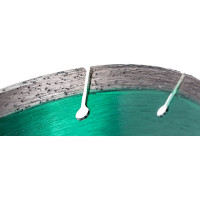 Диск алмазный сегментный по железобетону, граниту (300х25.4 мм) MESSER DIY 01.300.016