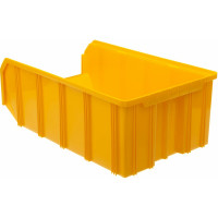 Пластиковый ящик Стелла-техник 502х305х184мм, 20 литров, V-4-желтый