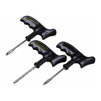 Набор для ремонта бескамерных шин (шило, игла, рашпиль) STAYER 43270-H3