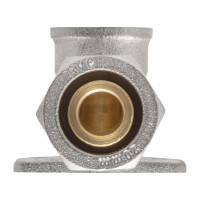 Угольник водорозетка с креплением 20х1/2" ц/г Rvc RC 00696