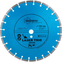 Диск алмазный отрезной TRIO-DIAMOND 350x25.4 Laser Trio Бетон 380350