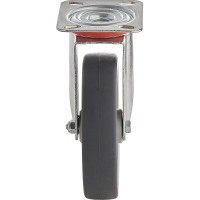 Колесо с вращающейся опорой и пластиной крепления (150 мм; 140 кг) Tellure Rota 714204