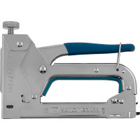 Мебельный регулируемый степлер, стальной корпус, тип скобы 53, 4-14мм GROSS Handwerker 41000