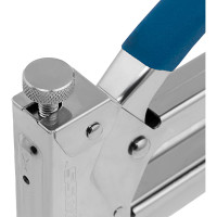 Мебельный регулируемый степлер, стальной корпус, тип скобы 53, 4-14мм GROSS Handwerker 41000