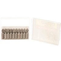 Биты PROFESSIONAL ProFix Phillips (10 шт; 25 мм; PH2; 1/4") STAYER 26201-2-25-10_z01