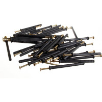 Полипропиленовый дюбель-гвоздь STAYER MASTER потайный бортик, 8x100 мм, 50 шт 30645-08-100