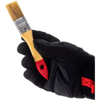 Флейцевая кисть, натуральная щетина, 55% топс, лакированная ручка, ширина 25мм МASTER COLOR 30-0011