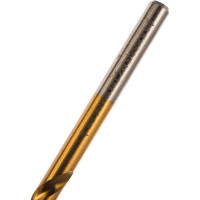 Сверло по металлу удлин Профоснастка 6,5 мм HSS M2 TIN/135 DIN 340, 10 шт., №696 30206056