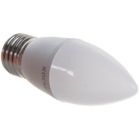 Светодиодная лампа КОСМОС LED 7.5Вт Свеча 220В E27 4500К 417252 LkecLED7.5wCNE2745