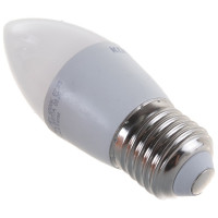 Светодиодная лампа КОСМОС LED 7.5Вт Свеча 220В E27 4500К 417252 LkecLED7.5wCNE2745