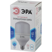 Светодиодная лампа ЭРА STD LED POWER T120-40W-4000-E27  Е27 40 Вт колокол нейтральный белый свет, Б0027005
