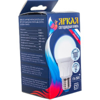 Светодиодная лампа Uniel LED-A60 12W/NW/E27/FR PLP01WH UL-00001527