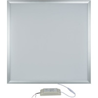 Светодиодный потолочный встраиваемый светильник Uniel ULP-6060-36W/NW EFFECTIVE SILVER UL-00001792