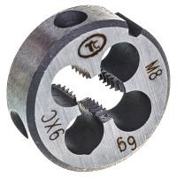 Метрическая плашка ТехноСталь М 8.0х1.25 9ХС t240036