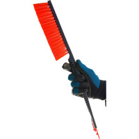 Щетка от снега и льда с мягкой щетиной 52 см и съемным скребком Airline AB-R-11