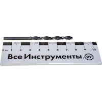 Сверло (4.4 мм; ц/х; Р6М5) ТехноСталь t116044