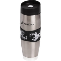 Термокружка Airline 380 мл, металлик IT-02
