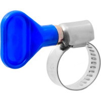 Обжимной хомут из нержавеющей стали MasterProf 10-16 мм, бабочка ИС.140086