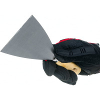 Шпатель стальной c деревянной ручкой, 100 мм MIRAX 1000-100_z01