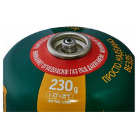 Газовый баллон TOURIST STANDARD резьбовой TBR-230 00000000367