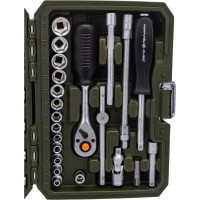 Набор Дело Техники головок и принадлежностей 1/4", 35 предм. 600735