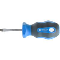Короткая шлицевая отвертка NORGAU 4х38 мм тип N152 062009240