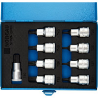 Набор торцевых головок 1/2" со вставками NORGAU 9 предметов NI199-T2060 063792612