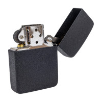 Зажигалка Zippo Black Crackle Replica 1941 28582