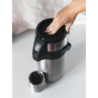 Настольный термос Арктика 3.5 л, с пневмонасосом, стальной 501-3500