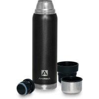 Термос с узким горлом Арктика 0.9 л, черный 106-900-BK
